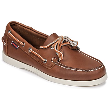 Scarpe Uomo Scarpe da barca Sebago DOCKSIDES FGL Marrone