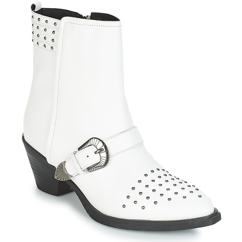 Scarpe Donna Stivaletti Geox D LOVAI Bianco