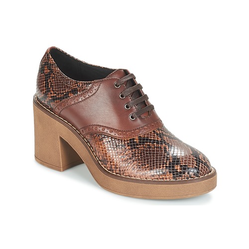 Scarpe Donna Derby Geox D ADRYA MID Marrone