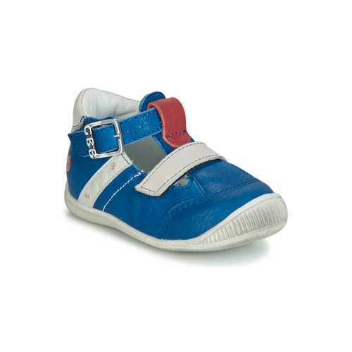 Scarpe Bambino Sandali GBB BALILO Blu / Grigio / Rosso