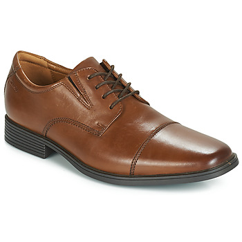 Shoes Men Derby shoes Clarks TILDEN CAP Brown