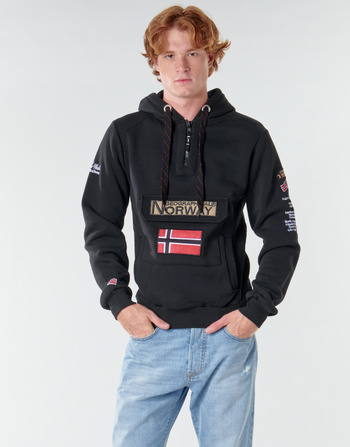 Clothing Men sweaters Geographical Norway GYMCLASS Black