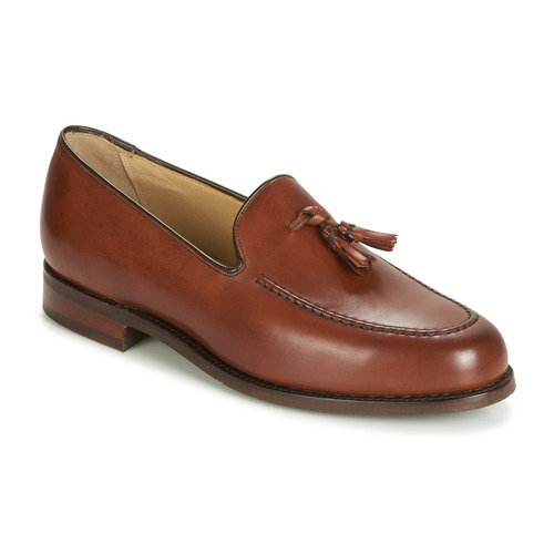 Shoes Men Loafers Barker STUDLAND Brown