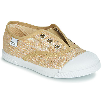 Shoes Girl Low top trainers Citrouille et Compagnie RIVIALELLE Gold