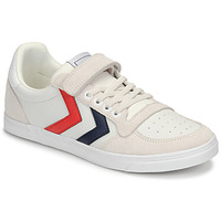 Shoes Children Low top trainers hummel SLIMMER STADIL LEATHER LOW JR White