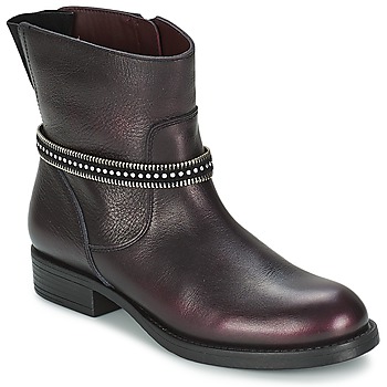 Shoes Girl Mid boots Unisa GEMA Bordeaux