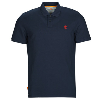 Clothing Men short-sleeved polo shirts Timberland SS MR Polo Slim DARK SAPPHIRE Marine