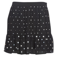 Clothing Women Skirts MICHAEL Michael Kors NAIL HT FLOUNCE SKIRT Black