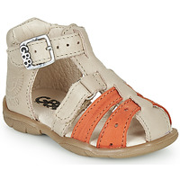 Shoes Boy Sandals GBB BORETTI Beige / Orange