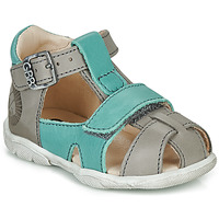 Shoes Boy Sandals GBB SEROLO Grey / Blue