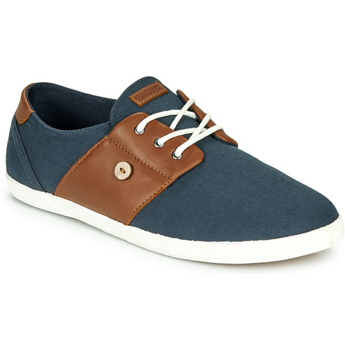 Shoes Low top trainers Faguo CYPRESS Marine / Brown