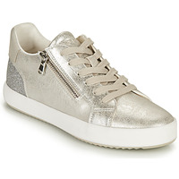 Shoes Women Low top trainers Geox D BLOMIEE Silver