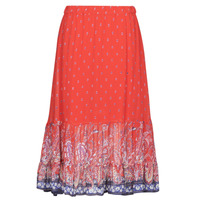 Clothing Women Skirts Cream NALITA Red