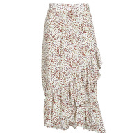 Clothing Women Skirts Betty London MADILOU White / Red