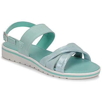 Shoes Women Sandals André POLINE Blue