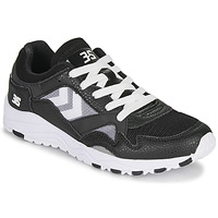 Shoes Men Low top trainers hummel EDMONTON 3S LEATHER Black