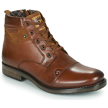 Shoes Men Mid boots Redskins NISSA Cognac