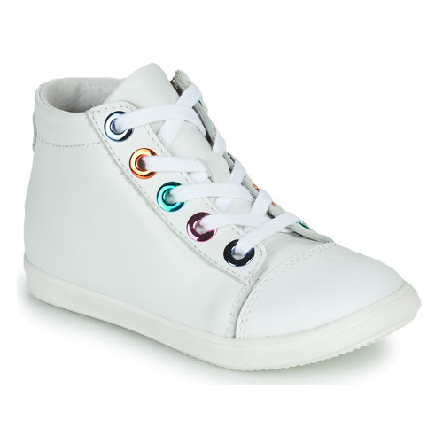 Shoes Girl High top trainers Little Mary VITAMINE White