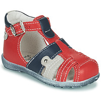 Shoes Boy Sandals Little Mary VERCORS Red