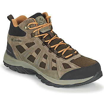 Shoes Men Hiking shoes Columbia REDMOND III MID WATERPROOF Brown