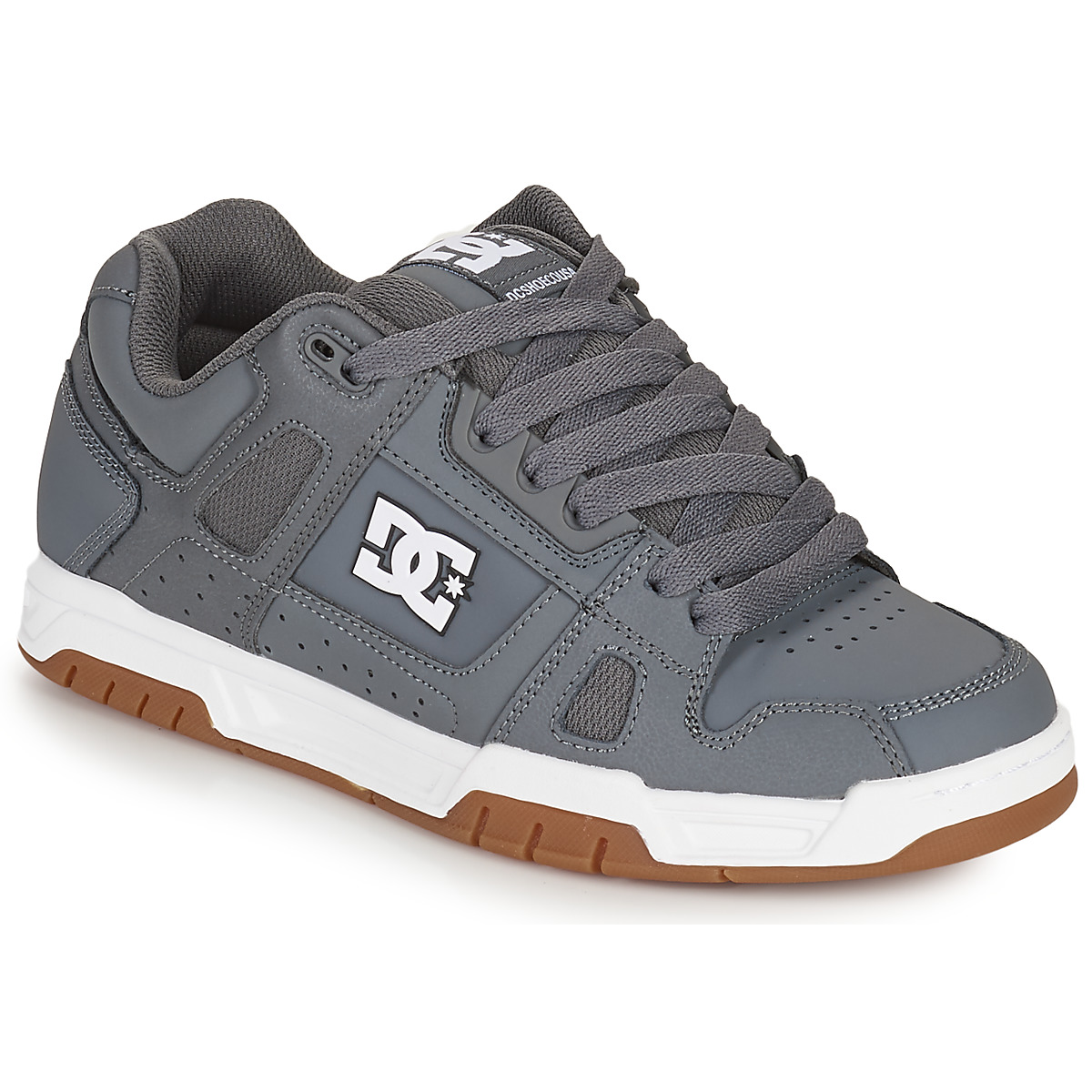 Shoes Men Low top trainers DC Shoes STAG Grey / Gum