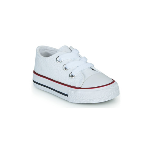 Shoes Children Low top trainers Citrouille et Compagnie OTAL White