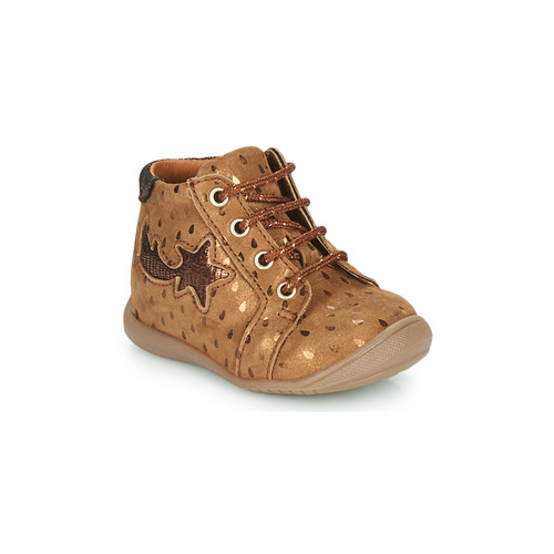 Shoes Girl High top trainers GBB POMME Brown