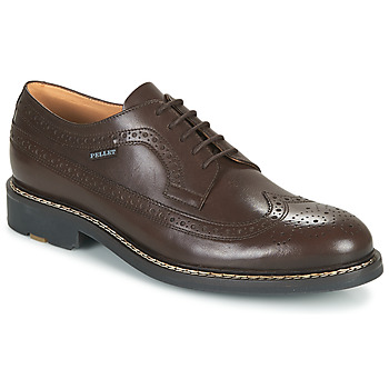 Shoes Men Derby shoes Pellet NORMAN Veal / Brown