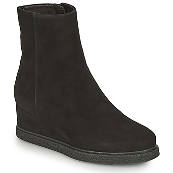 Shoes Women Ankle boots Unisa JUSTEL Black