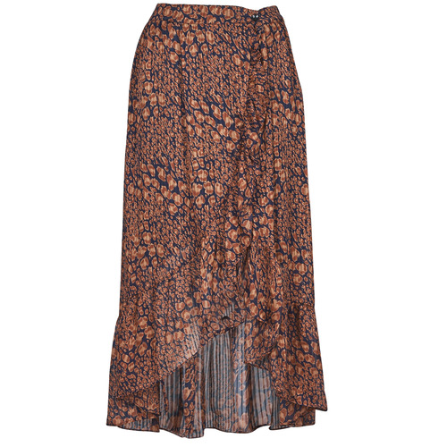 Clothing Women Skirts Betty London PAOLA Marine / Ocre tan