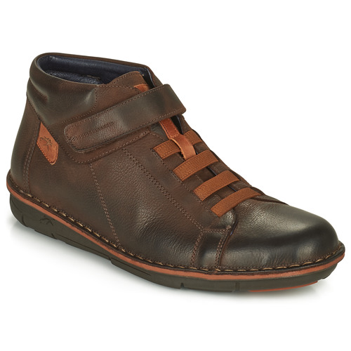 Shoes Men High top trainers Fluchos ALFA Brown