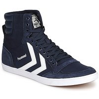 Shoes Men High top trainers hummel TEN STAR HIGH CANVAS Marine