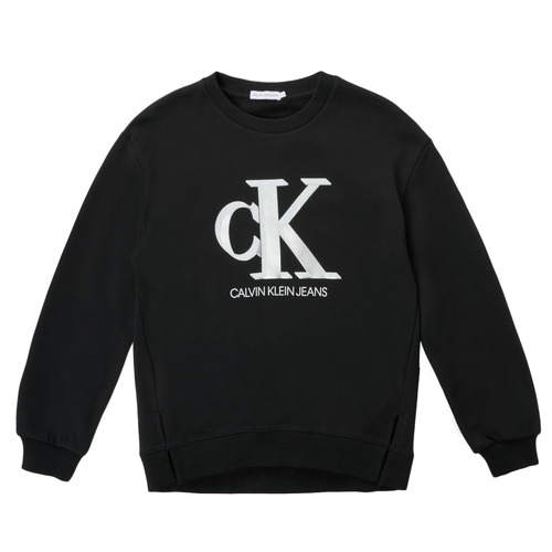 Clothing Girl sweaters Calvin Klein Jeans POLLI Black