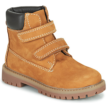 Shoes Boy Mid boots Citrouille et Compagnie PAXA Camel