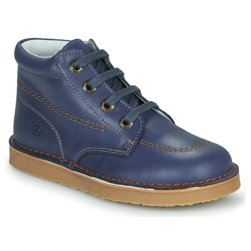 Shoes Boy Mid boots Citrouille et Compagnie PIMON Marine