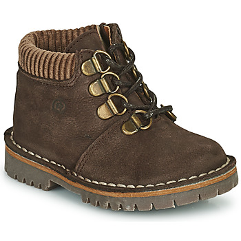 Shoes Boy Mid boots Citrouille et Compagnie PRINCE Brown