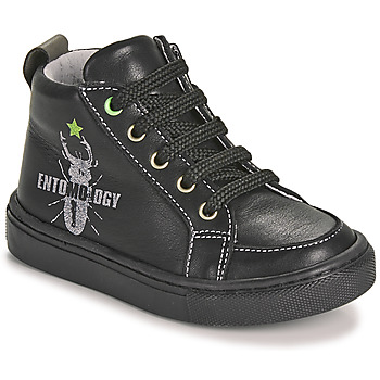 Shoes Boy High top trainers GBB VERNON Black