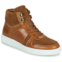 Shoes Men High top trainers Pellet ODIN Velvet / Camel