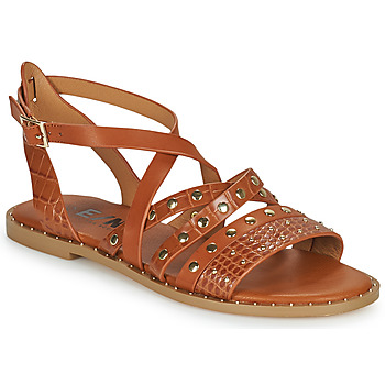 Shoes Women Sandals Elue par nous Lescot Camel