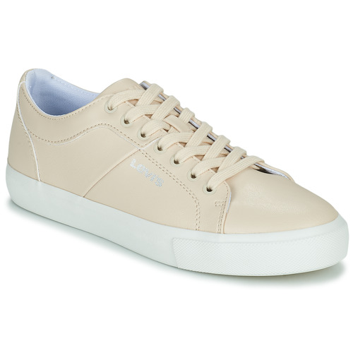 Shoes Women Low top trainers Levi's WOODWARD S Beige