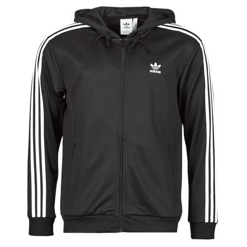 Clothing Men Jackets adidas Originals ADI FZ HOODY Black