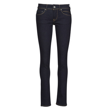 Clothing Women slim jeans Pepe jeans NEW BROOKE Blue