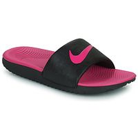 Shoes Children Sliders Nike Nike Kawa Black / Pink