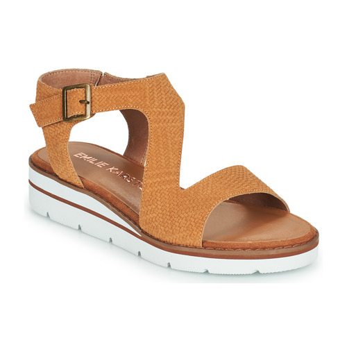 Shoes Women Sandals Karston KINO Camel