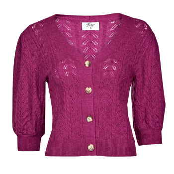 Clothing Women Jackets / Cardigans Betty London MANZELINE Fuschia