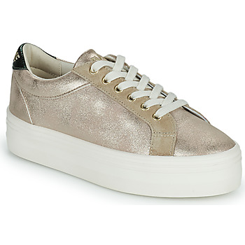 Shoes Women Low top trainers No Name PLATO M BRIDGE Beige / Gold