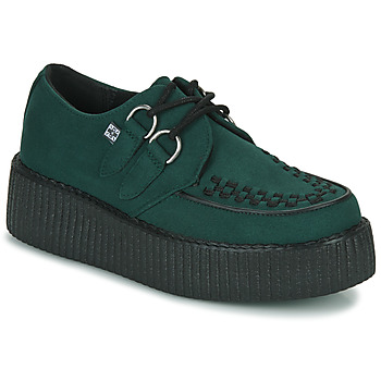 Shoes Derby shoes TUK Viva High Creeper Green