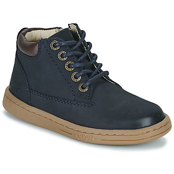 Shoes Boy High top trainers Kickers TACKLAND Marine