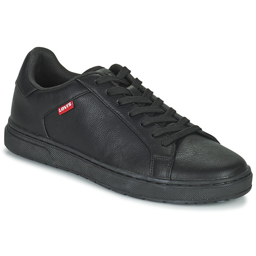 Shoes Men Low top trainers Levi's PIPER Black