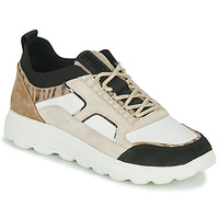 Shoes Women Low top trainers Geox D SPHERICA C Beige